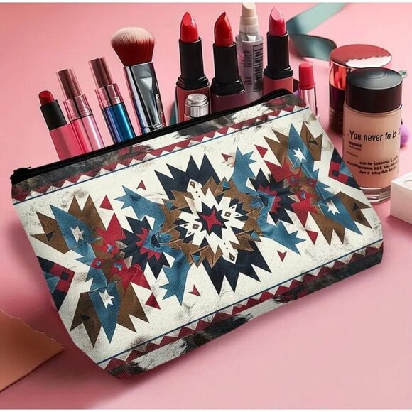 Aztec Makeup Bag - Picture 2 of 3